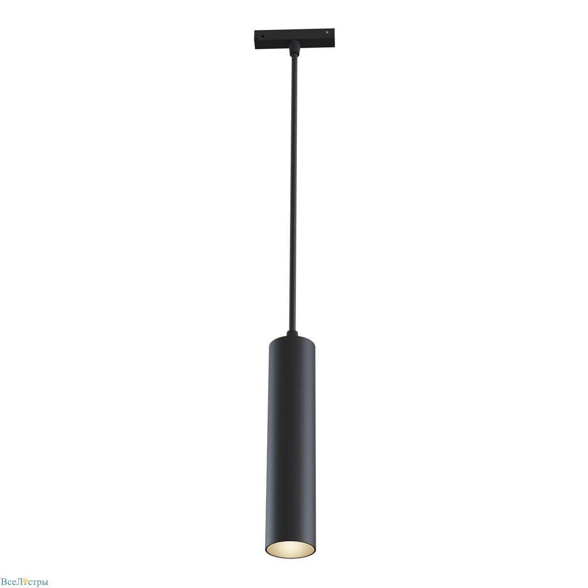 подвесной светильник maytoni track lamps tr016-2-12w4k-b