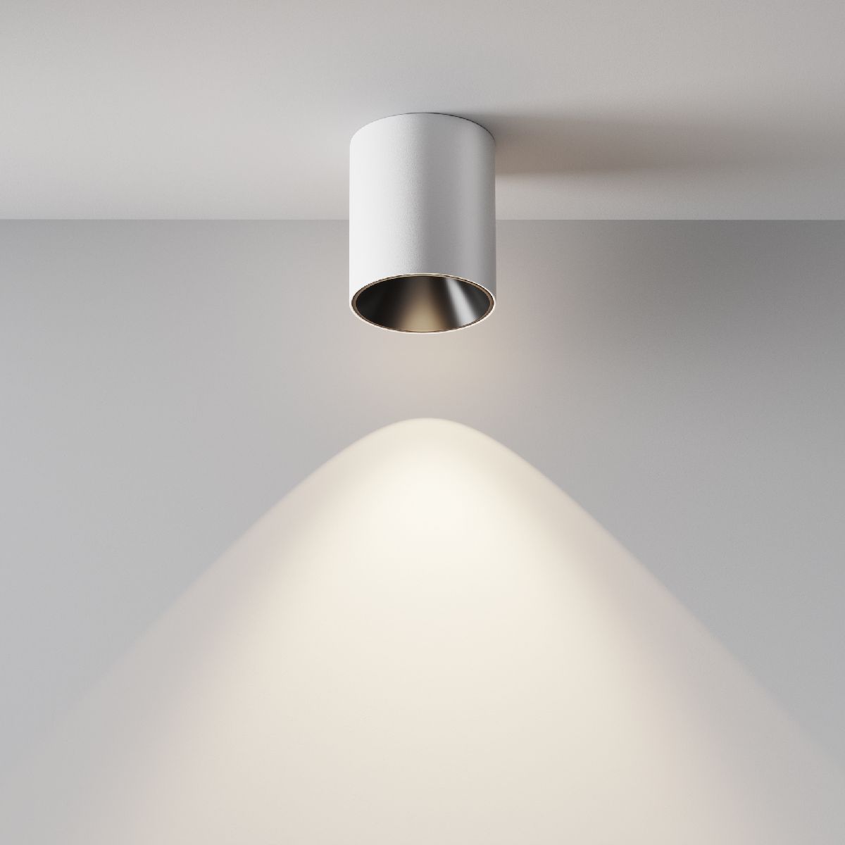 накладной светильник maytoni alfa led c064cl-12w4k-rd-wb