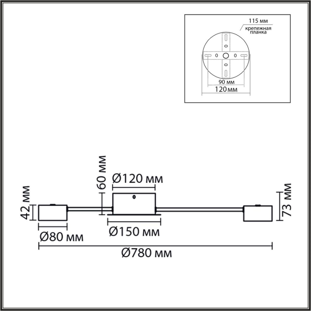 потолочная люстра lumion comfi torina 8344/10c