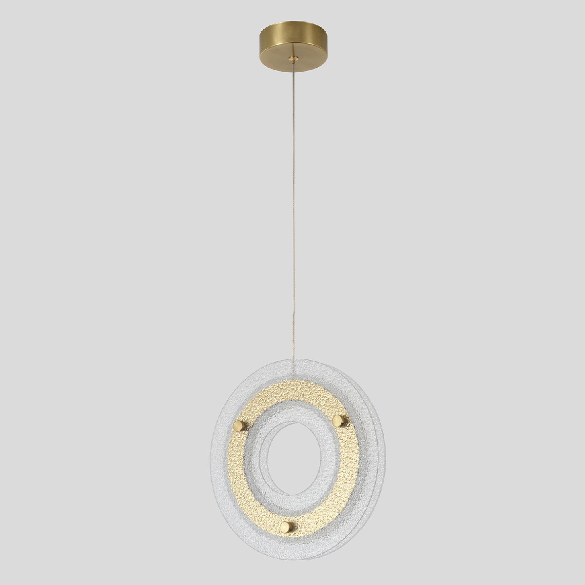 подвесной светильник crystal lux diego sp25w led brass