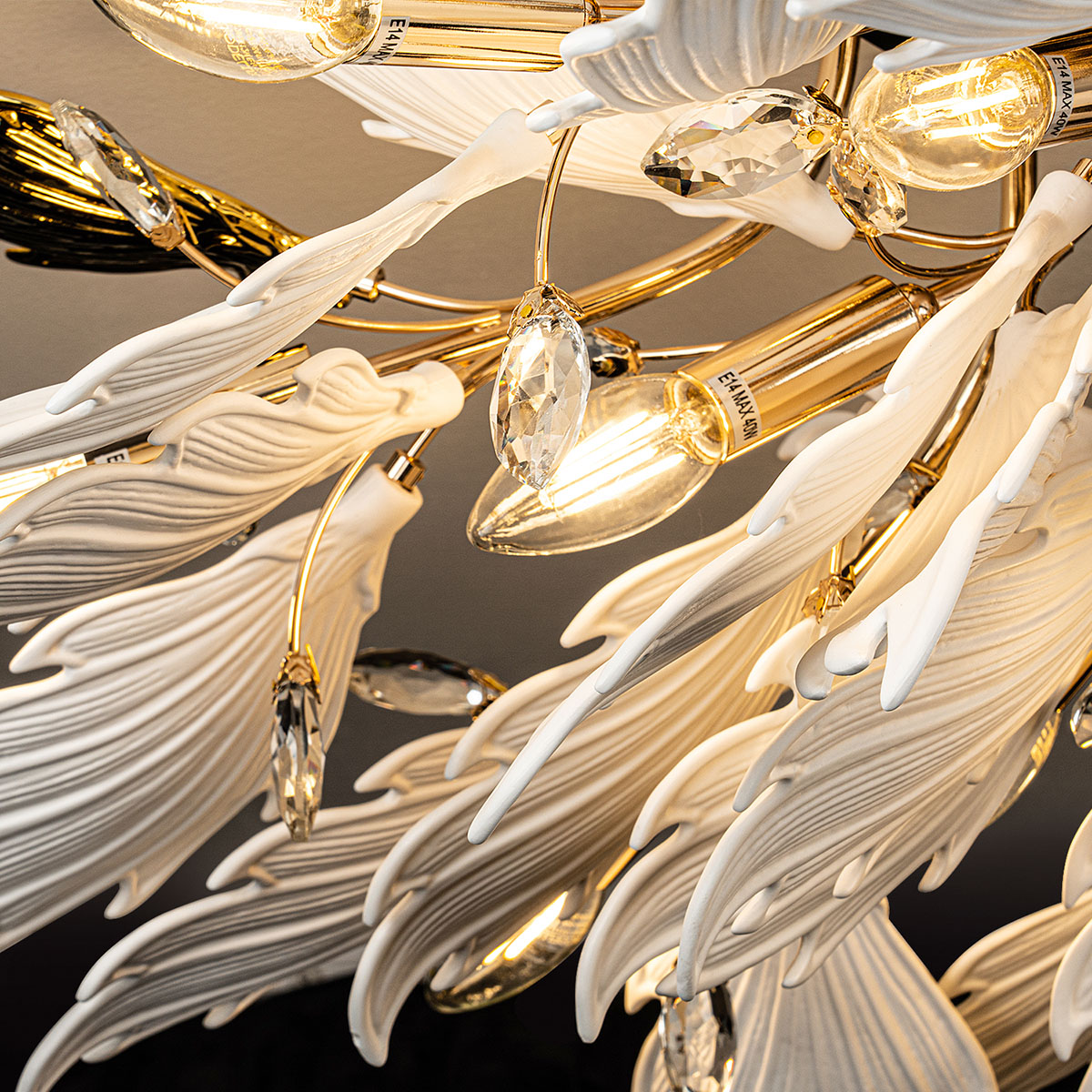 потолочная люстра modelux ml.6869.850 gd