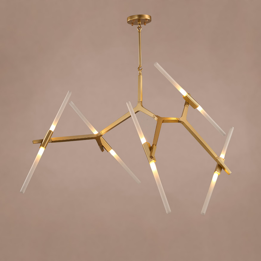 подвесная люстра delight collection agnes 9078/10 gold