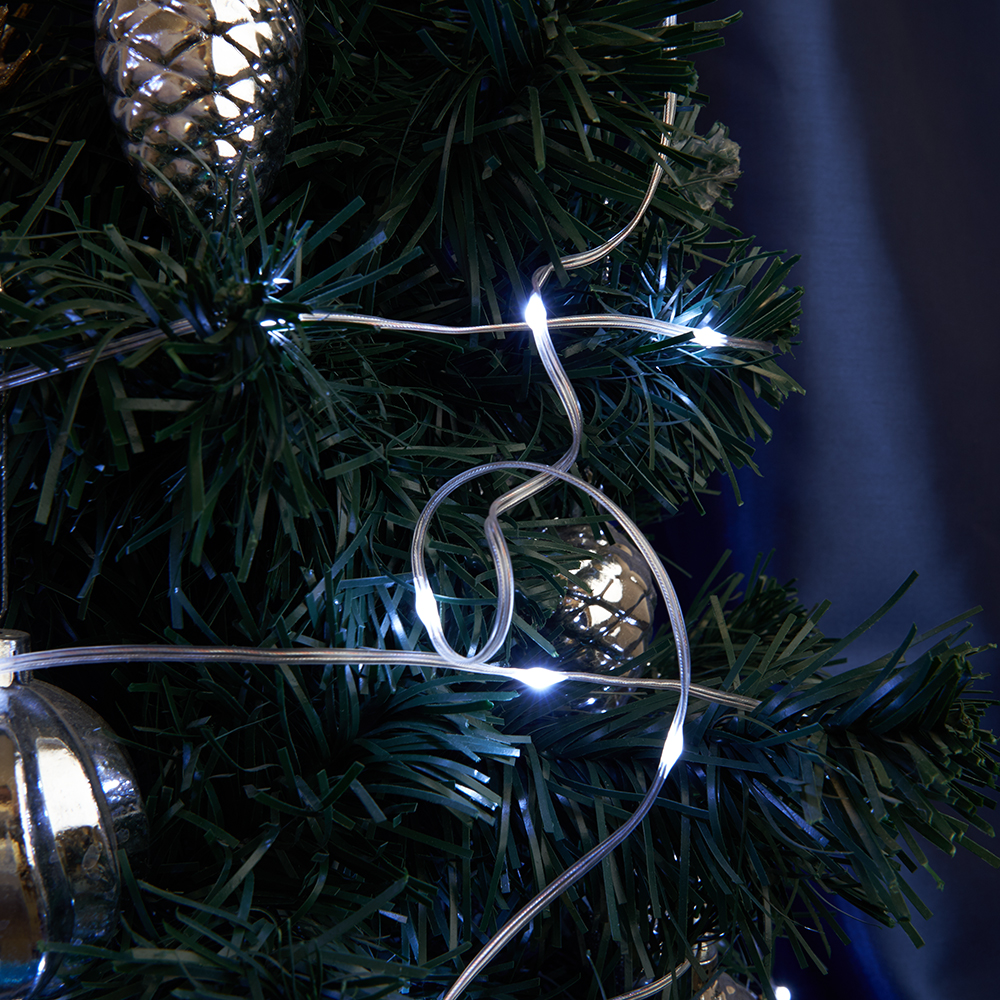 светодиодная гирлянда линейная роса feron cl577 48617