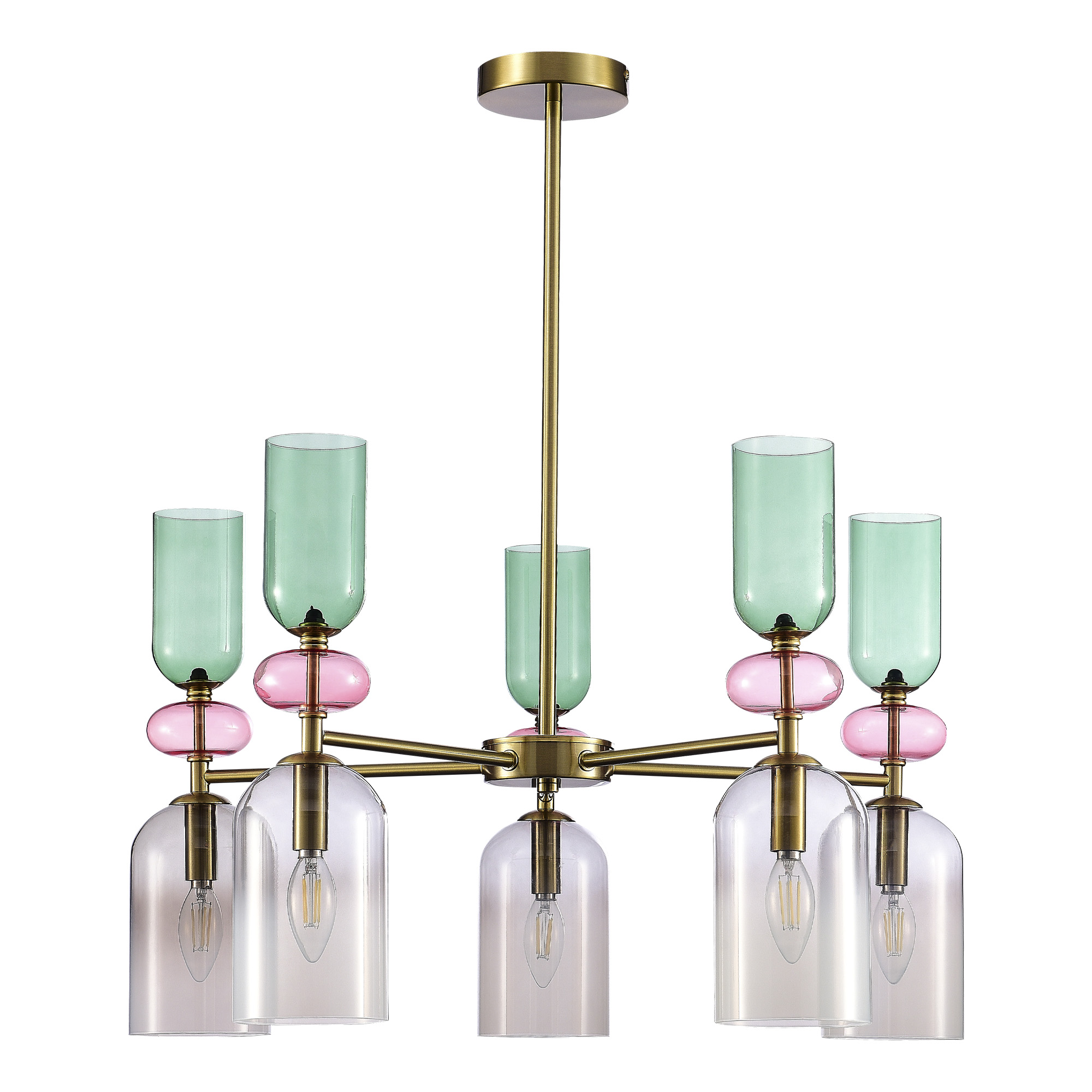 люстра на штанге st luce gea sl2000.202.05