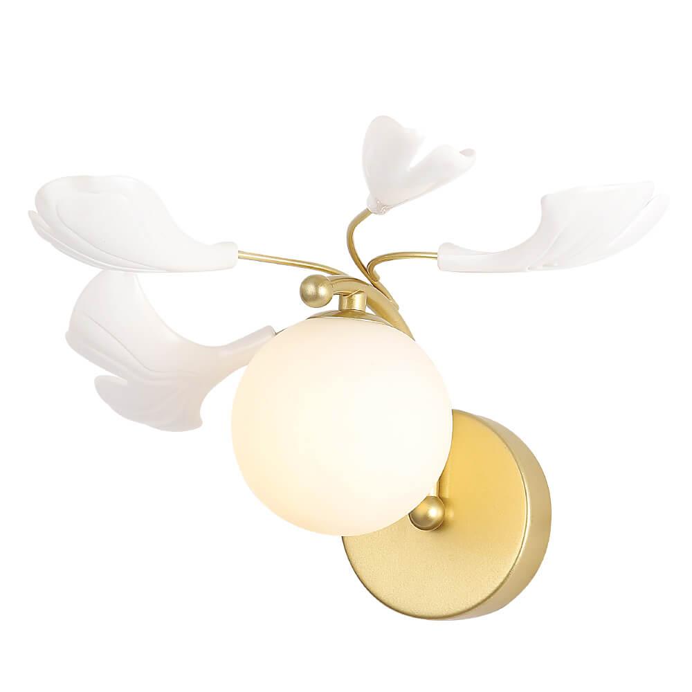 бра crystal lux colibri ap1 gold
