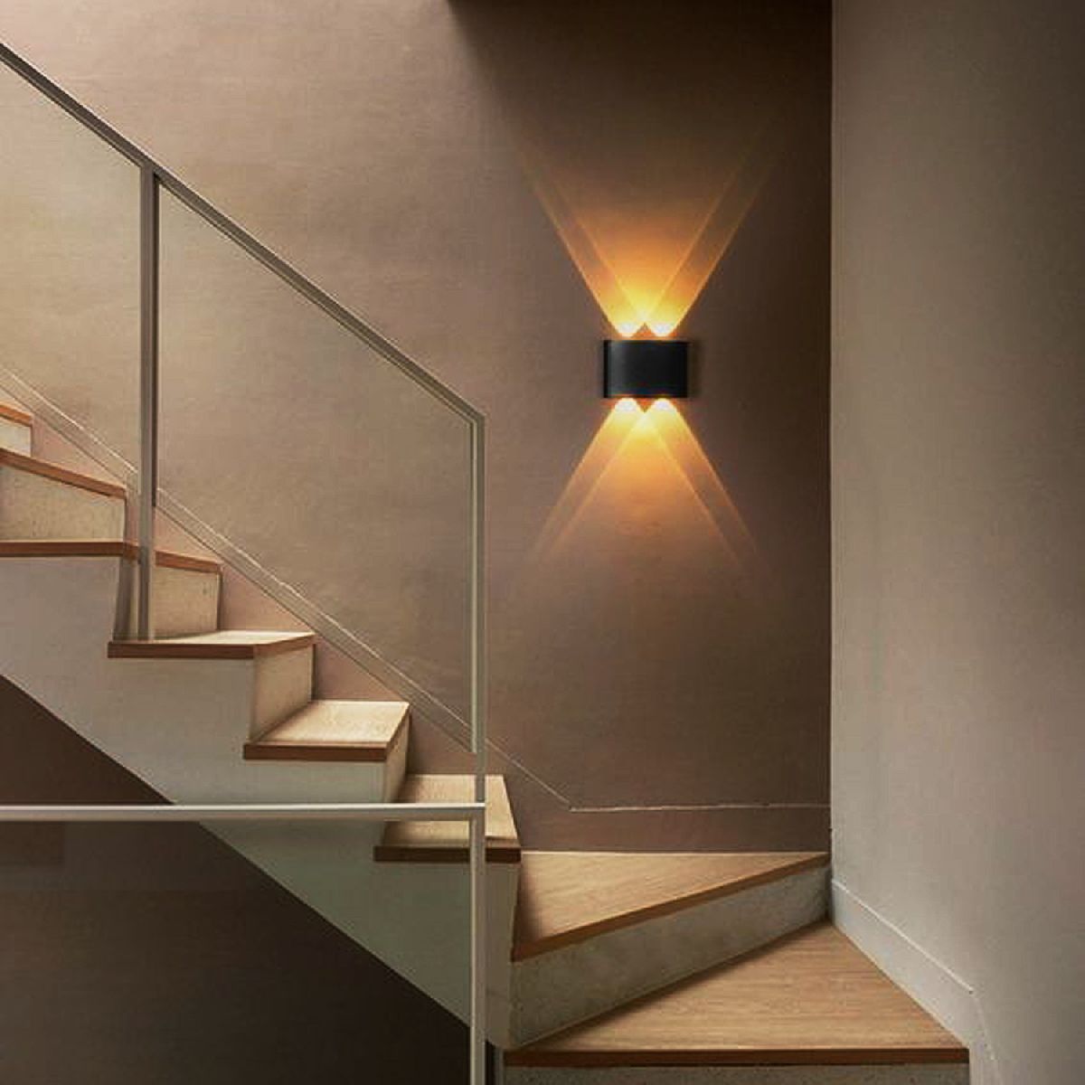 архитектурный светильник reluce 86832-9.2-004kt led4*1w bk