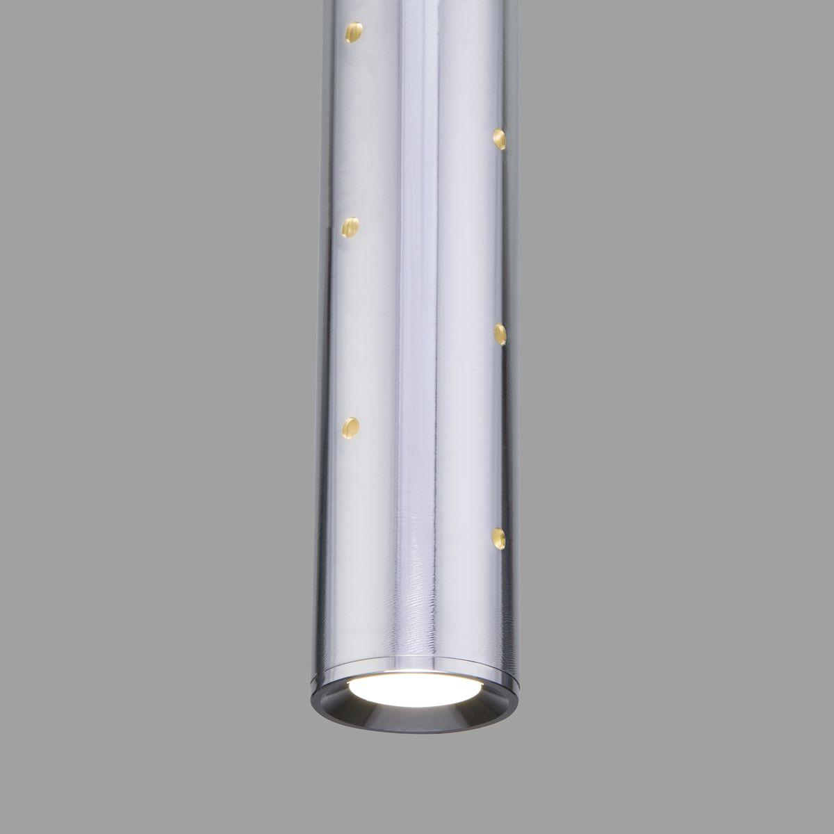 подвесной светодиодный светильник elektrostandard bong 50214/1 led хром 4690389175930
