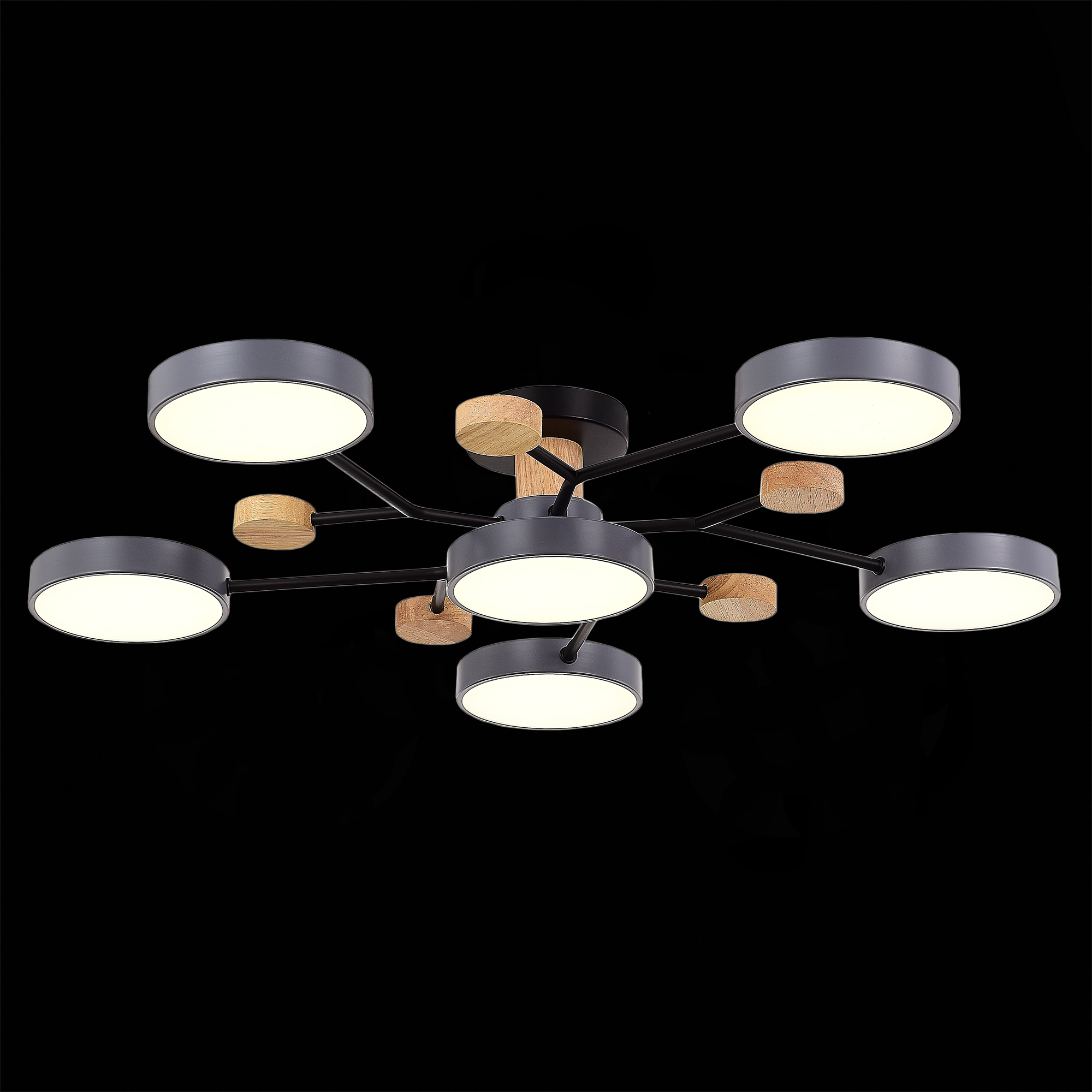 люстра на штанге evoluce faema sle6006-702-06