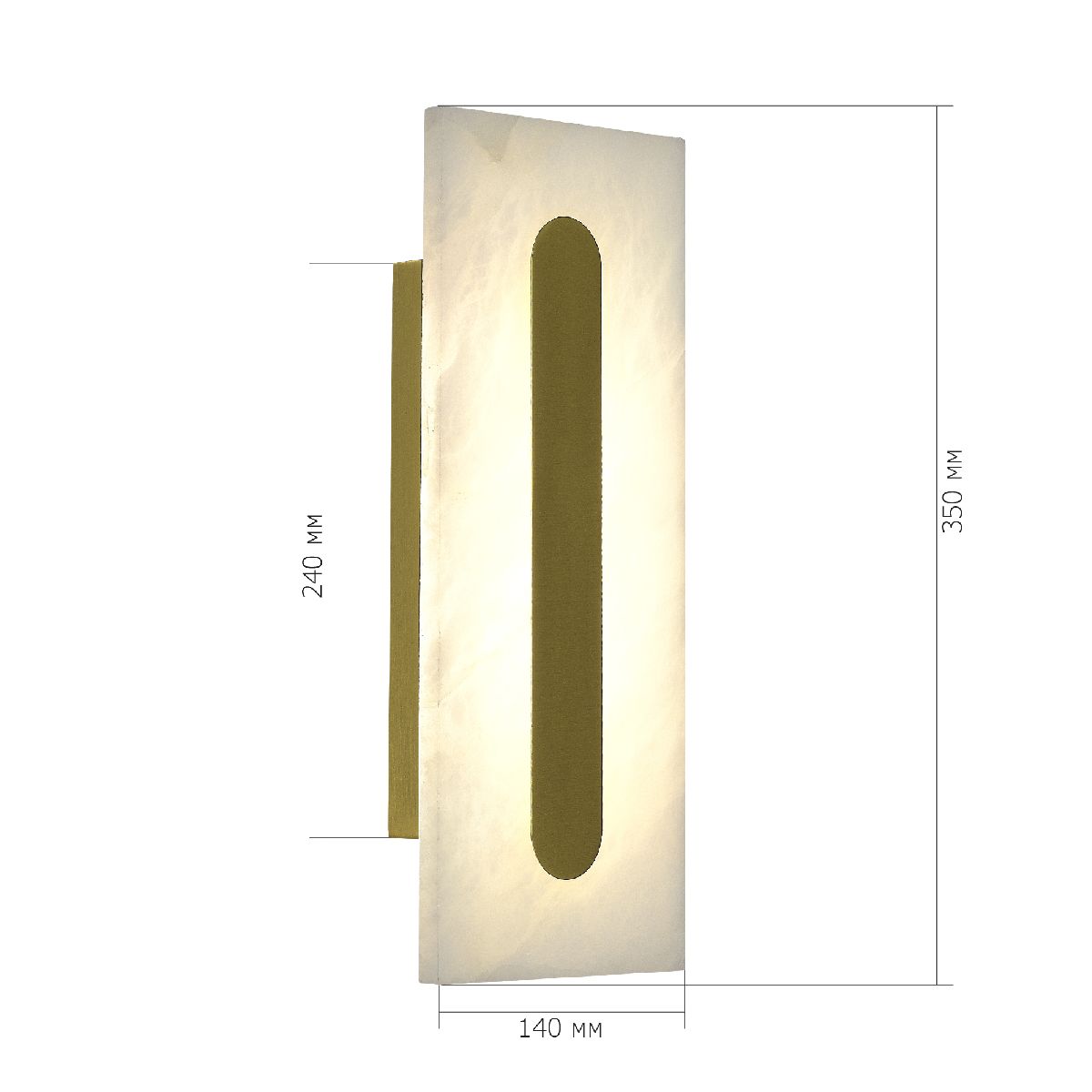 настенный светильник st luce geom sl6139.221.01