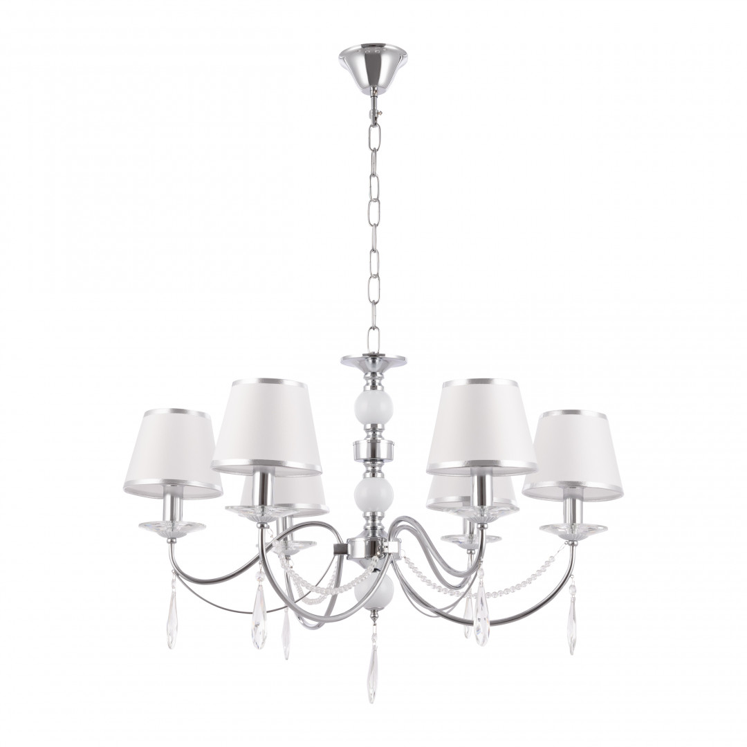 подвесная люстра arte milano 342109/6 cr+lwt