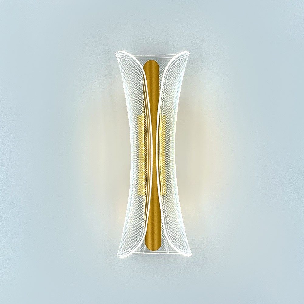 настенный светильник led4u l6327-01 gd