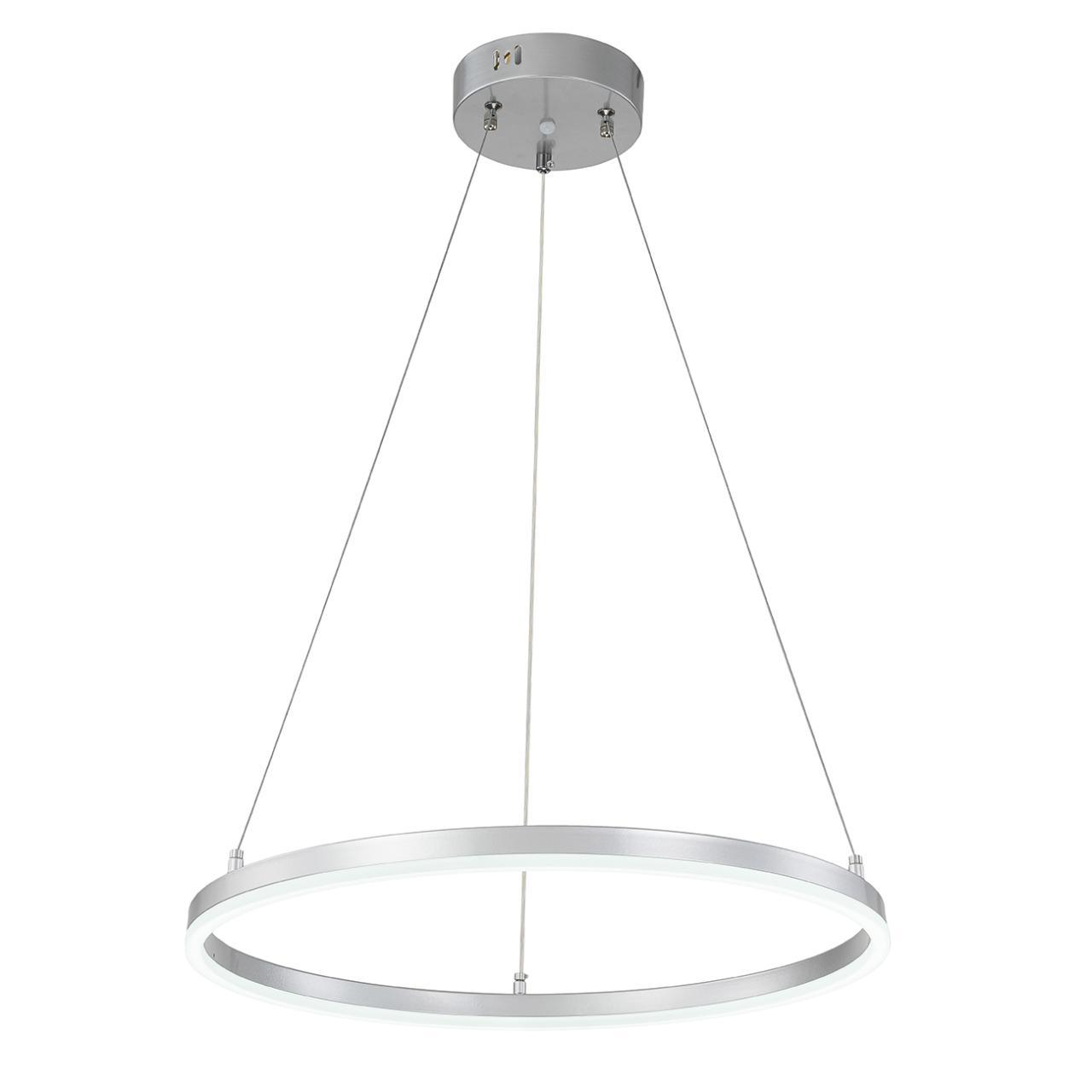 подвесной светодиодный светильник escada void 10254/1led silver app