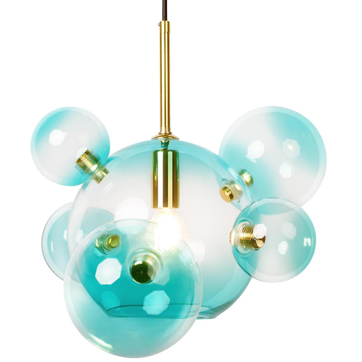 подвесной светильник loft it bolle 2027-p6 blue mini