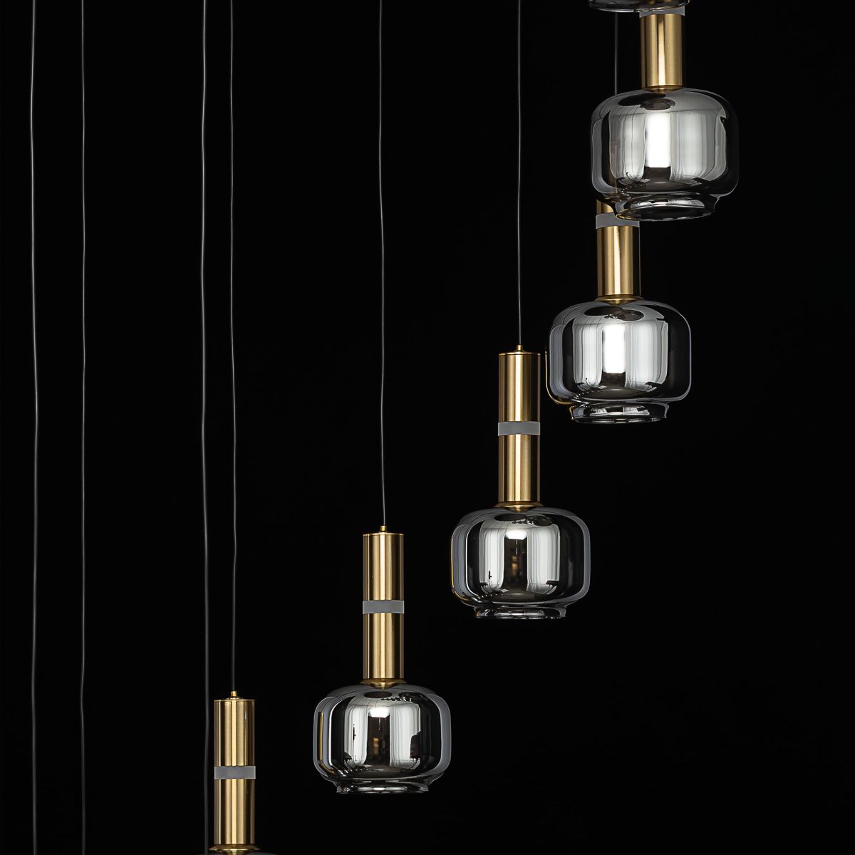 каскадная люстра citilux lass cl249041