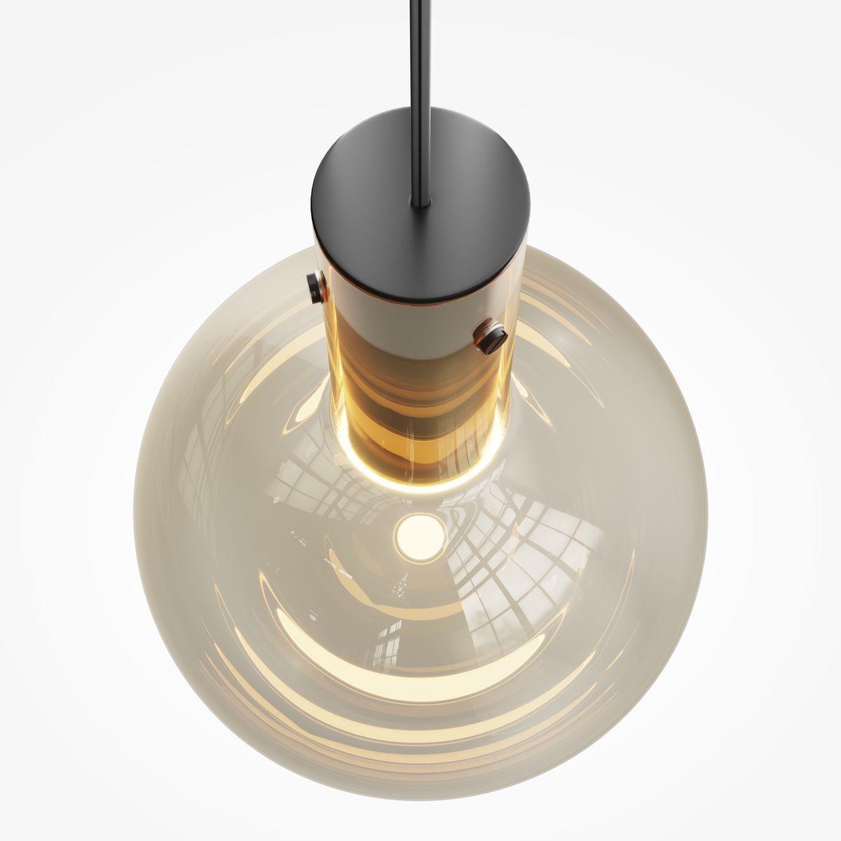 подвесной светодиодный светильник maytoni nebula mod182pl-l4cg3k