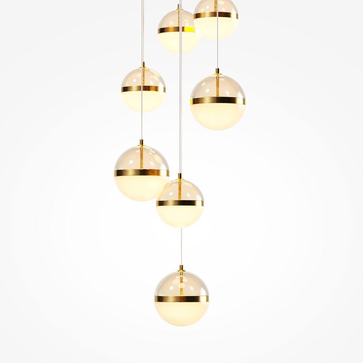 подвесная светодиодная люстра maytoni area mod295pl-l120bbs3k