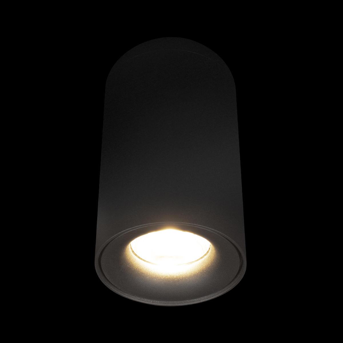 потолочный светодиодный светильник loft it tictac 10220 black 3000k