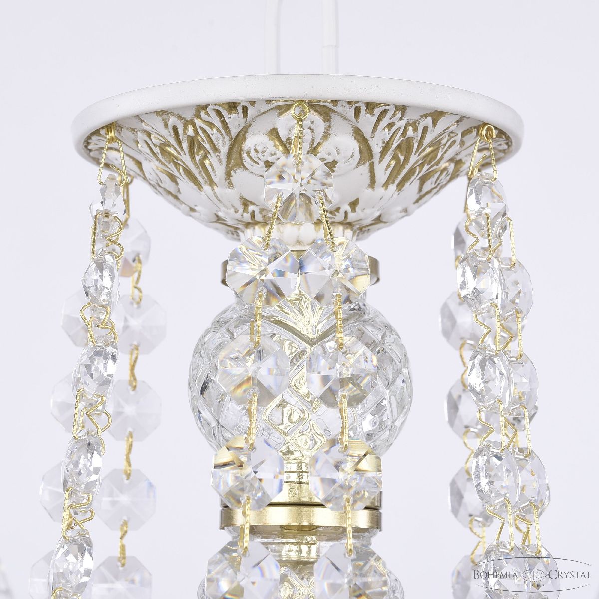 подвесная люстра bohemia ivele crystal al16302/6/160 wmg