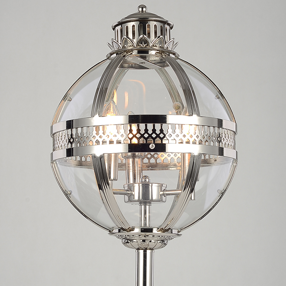 настольная лампа delight collection residential km0115t-3s nickel