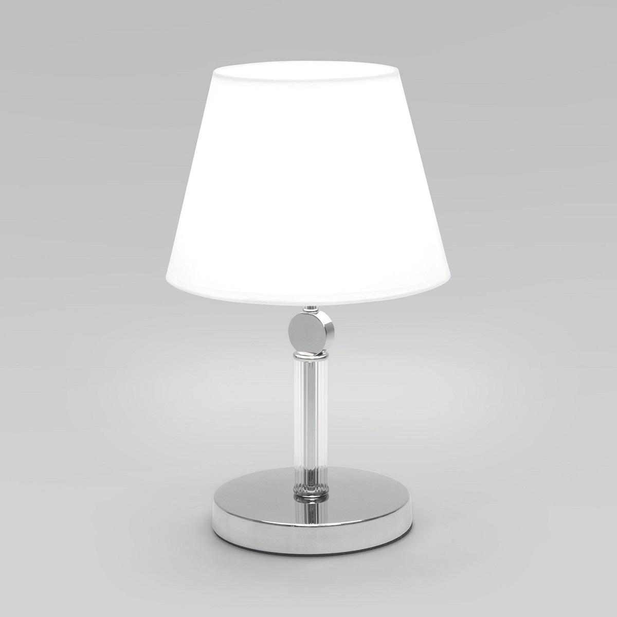 настольная лампа eurosvet conso 01145/1 хром