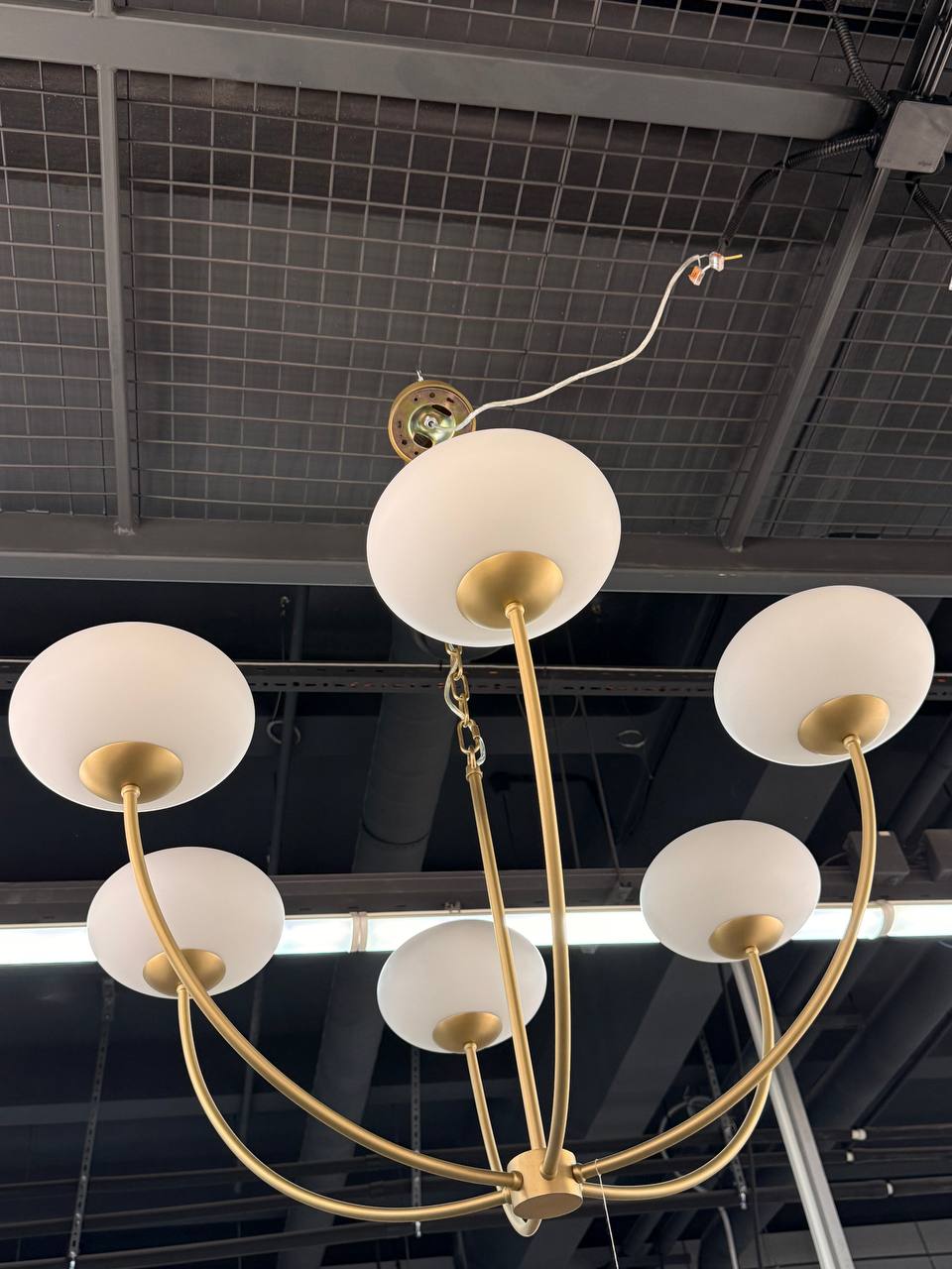 подвесная люстра newport 3916/с brass м0071163