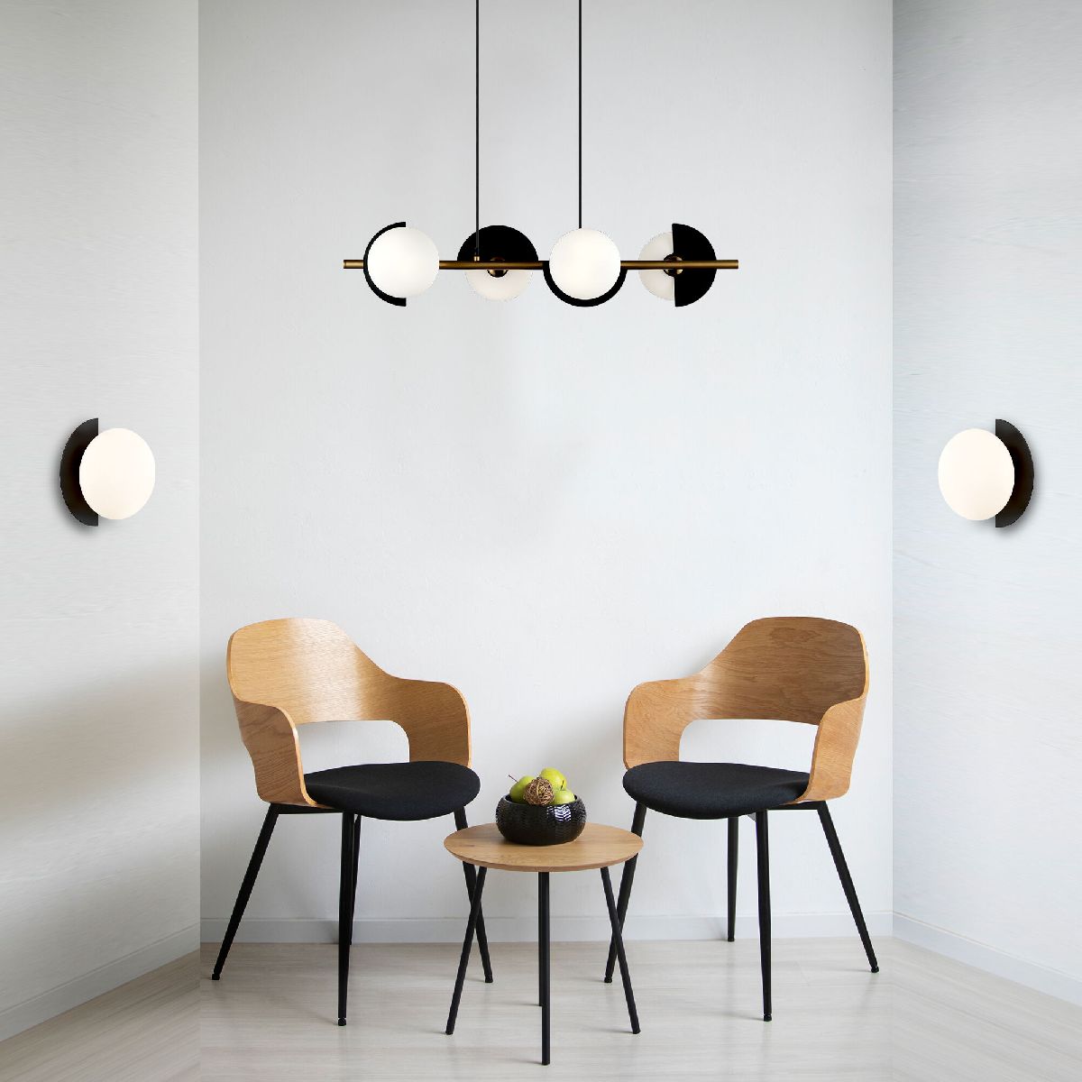 настенный светильник eurosvet moity 70150/1 черный a064844