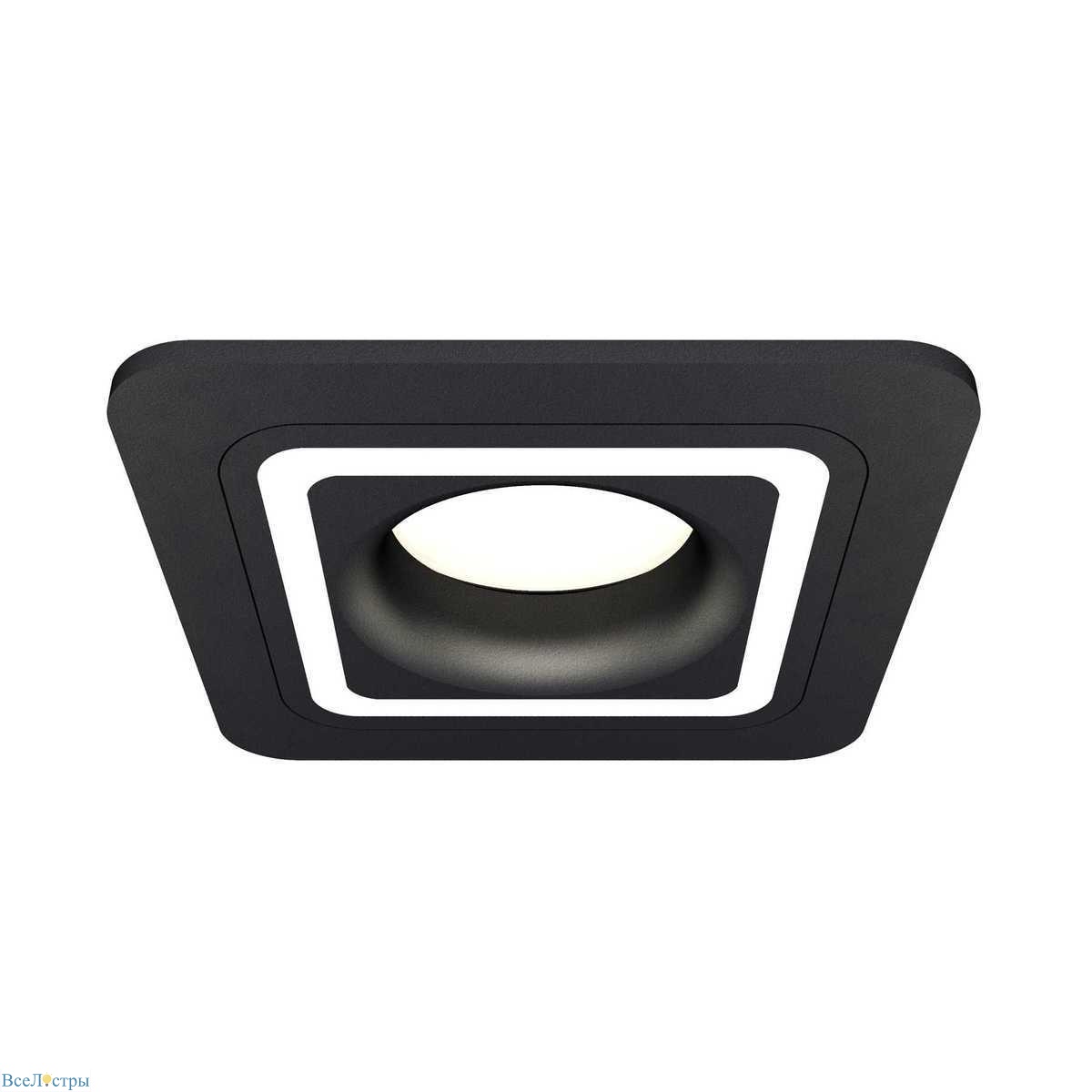 комплект встраиваемого светильника ambrella light techno spot xc (c7902, n7716) xc7902011