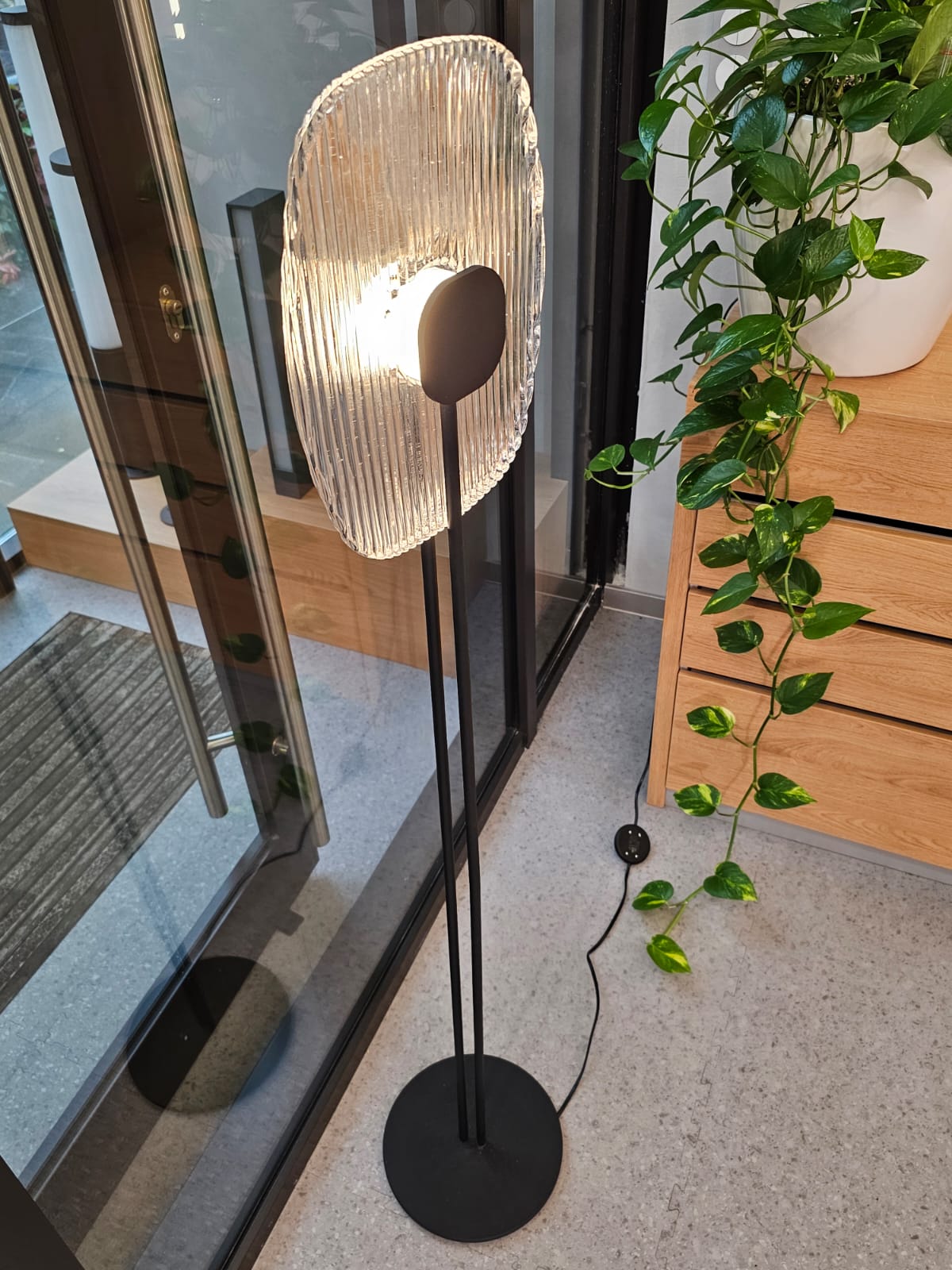 торшер светодиодный maytoni eclipse mod152fl-l1bk