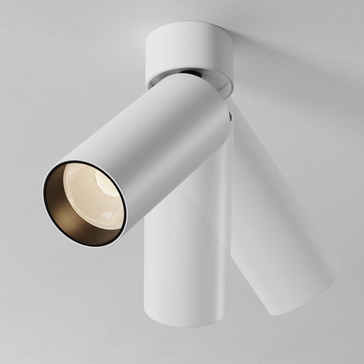 спот maytoni technical focus led c055cl-l12w2.7k-ss-w