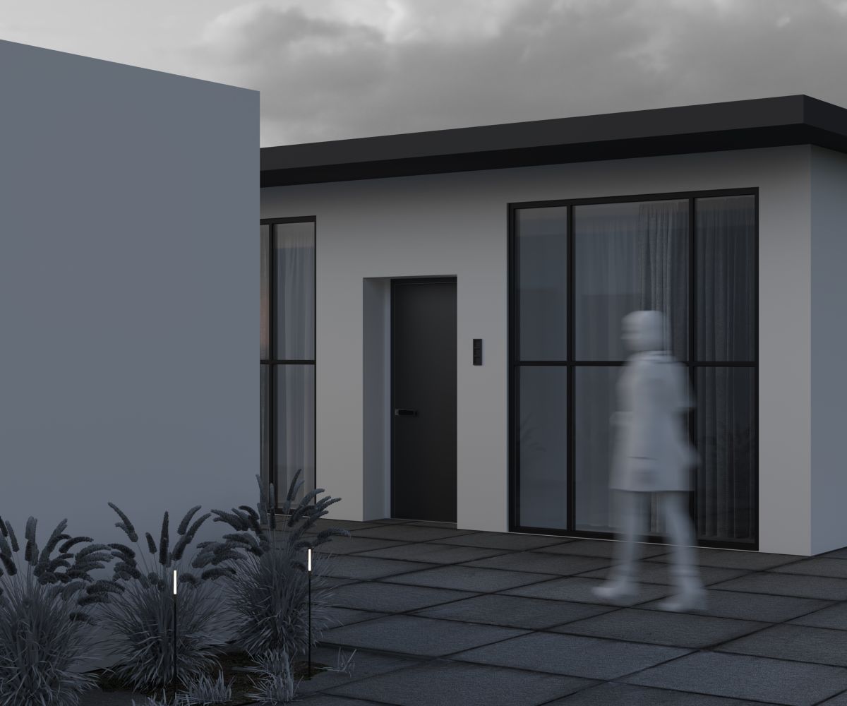 ландшафтный светильник maytoni flare s o524fl-l2b3k