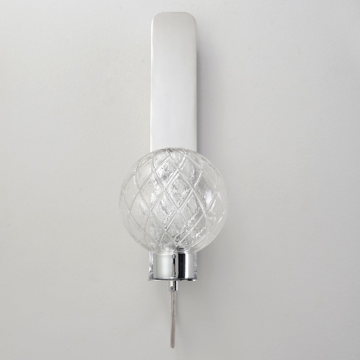 бра crystal lux bella ap1 chrome