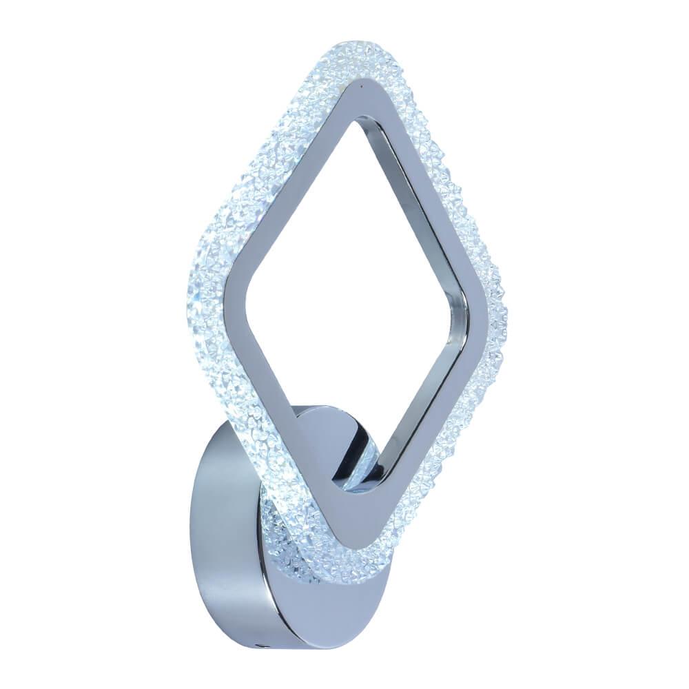 настенный светодиодный светильник profit light 8015/1w chr