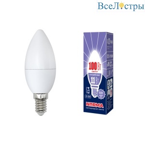 LED-C37-11W/DW/E14/FR/NR картон