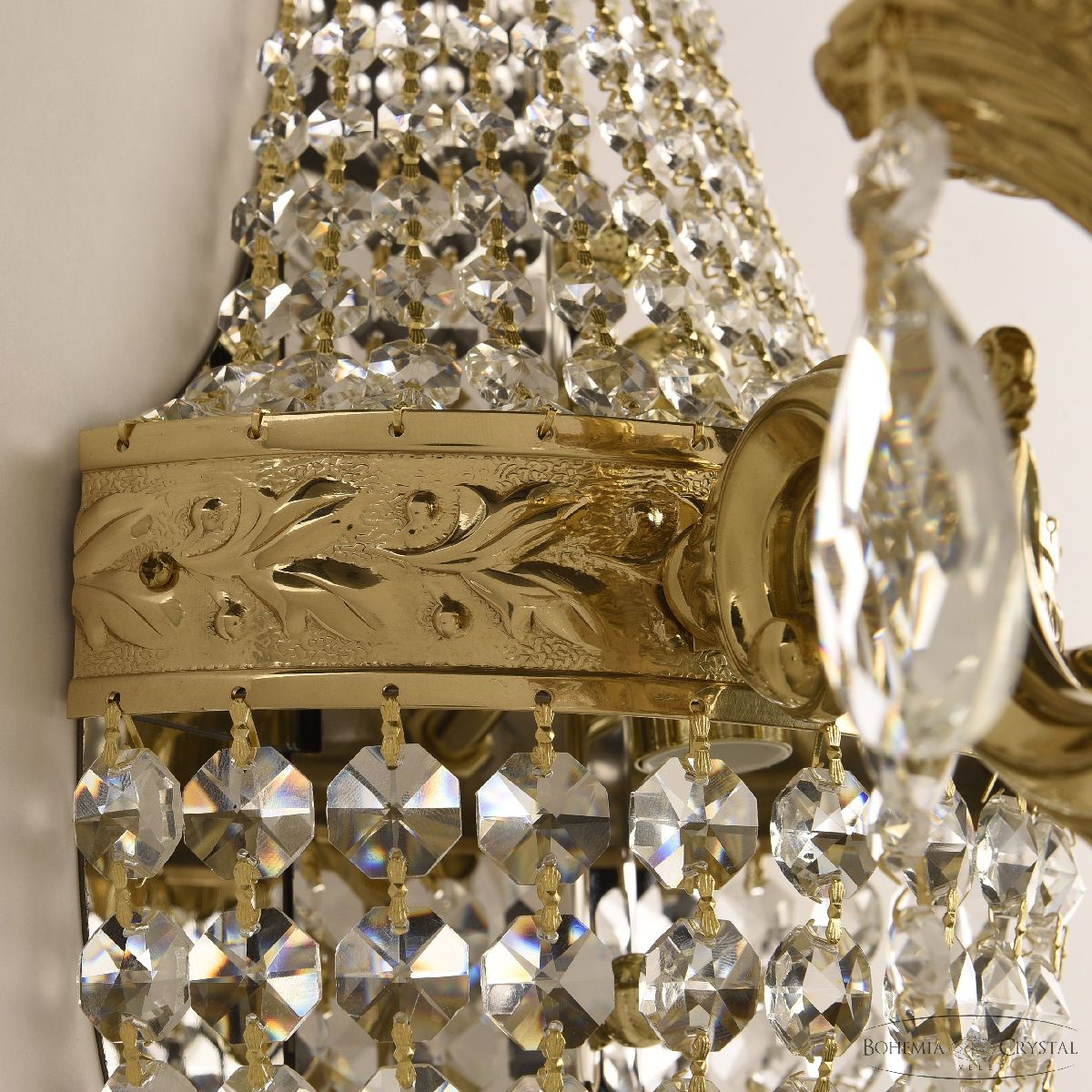 бра bohemia ivele crystal 2211h201b/2/35iv g
