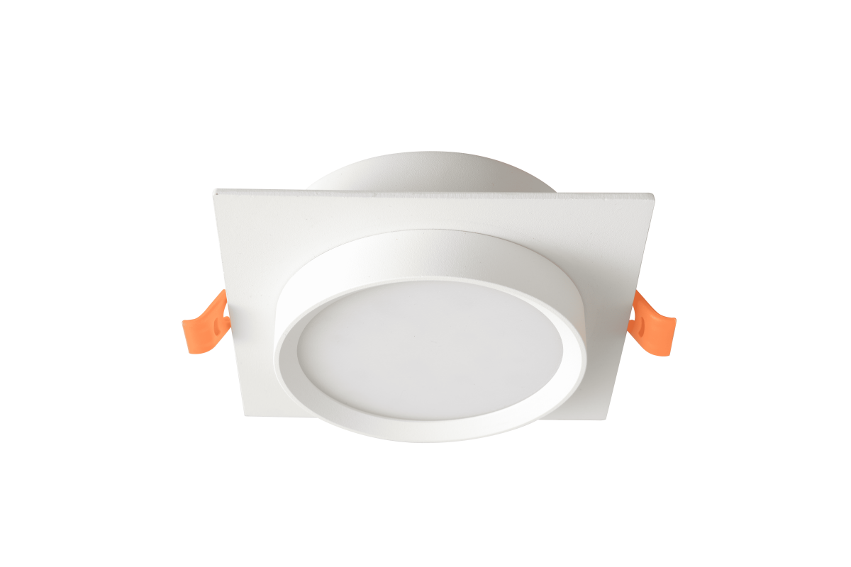 встраиваемый светильник crystal lux clt 088c wh gx53