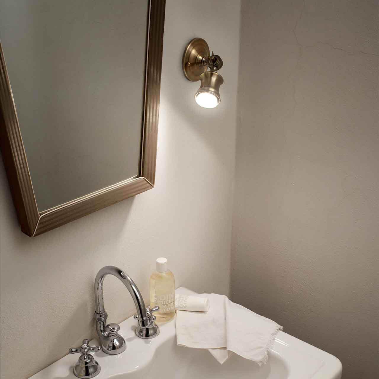 спот ideal lux barber ap1 brunito 159997