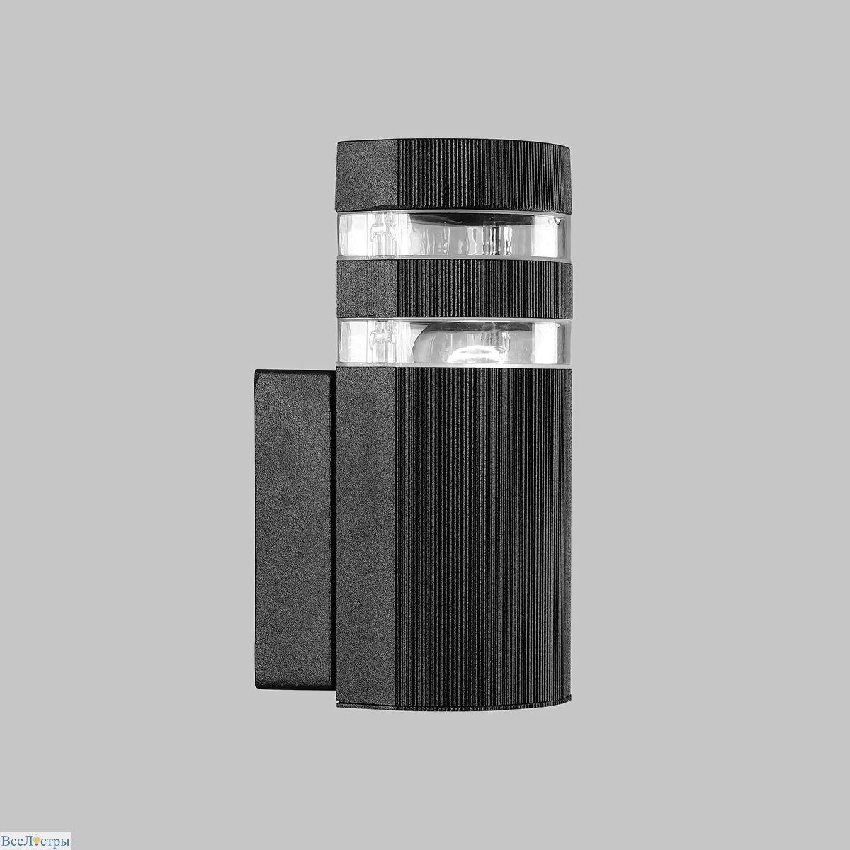 уличный настенный светильник imex porta il.0014.0025-bk