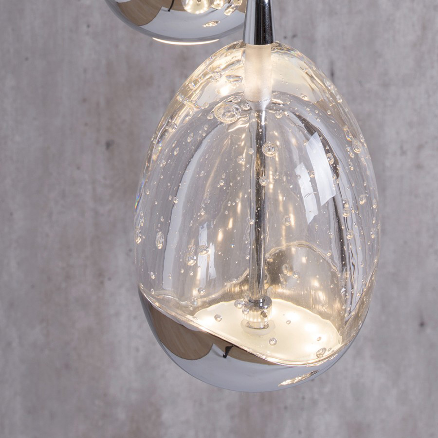 подвесной светильник terrene md13003023-3b chrome delight collection