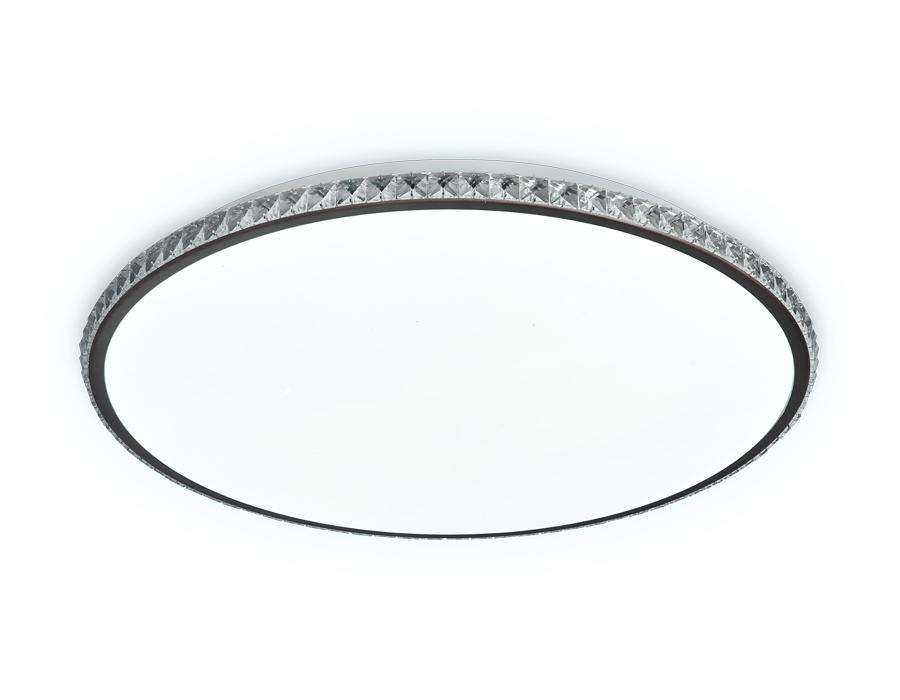 потолочный светодиодный светильник ambrella light orbital crystal ff71