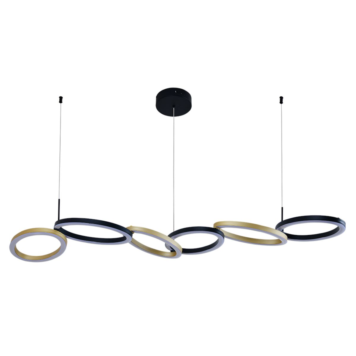 подвесной светильник indigo anello 14034/c/6p black
