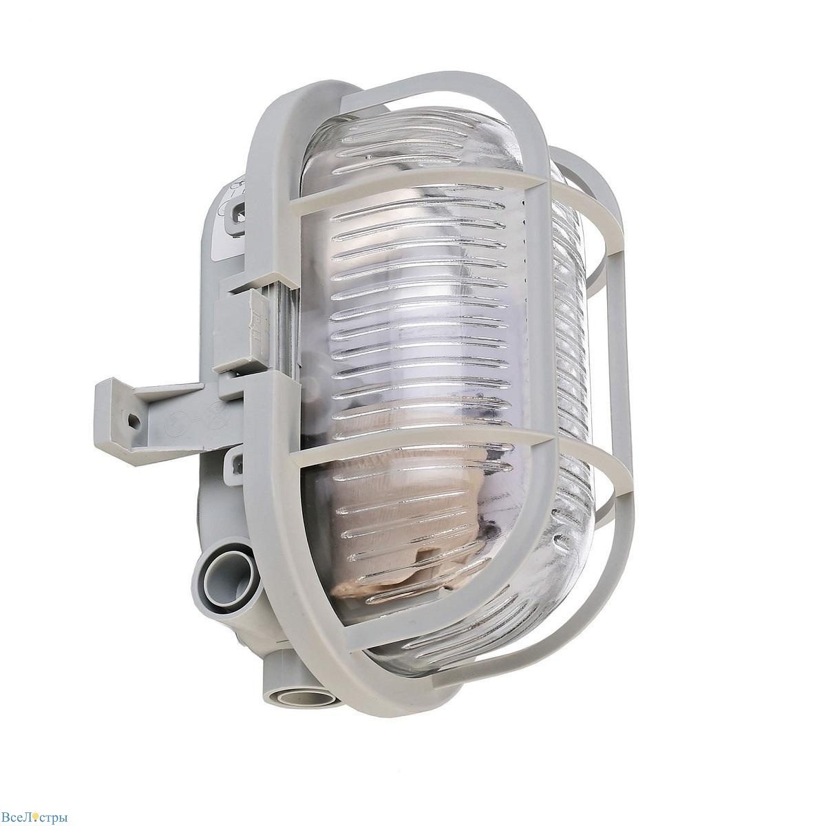 уличный настенный светильник deko-light syrma oval grey 401013