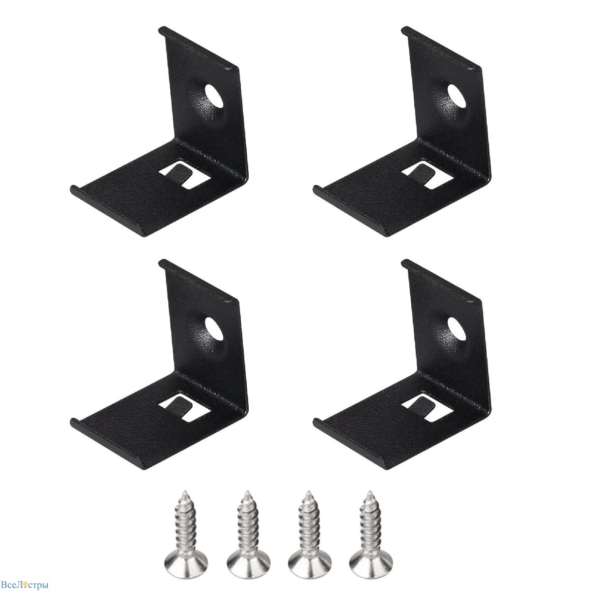 держатель arlight sl-kant-h20 black 049421