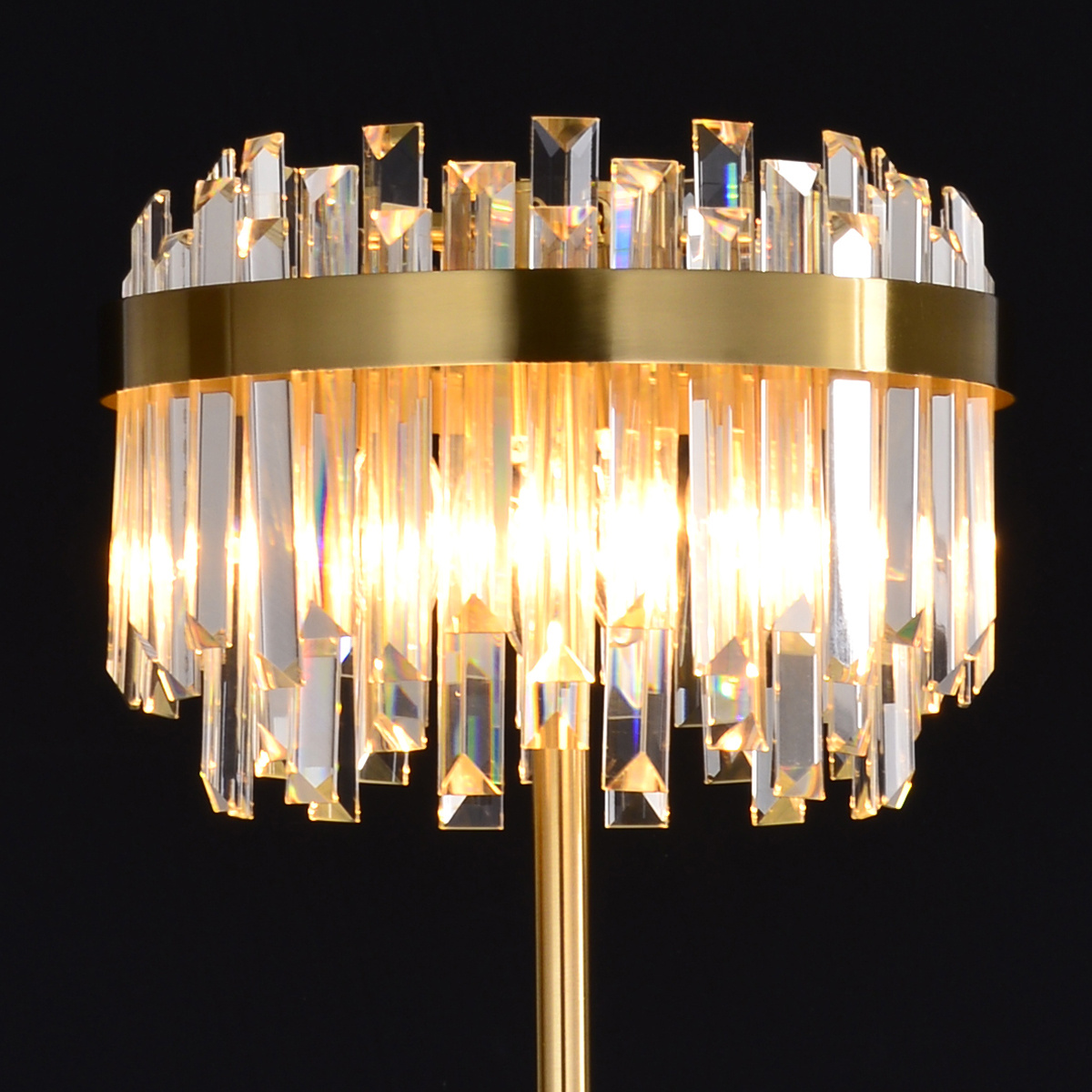 торшер illumico il5189-4fls-29 brass mirage