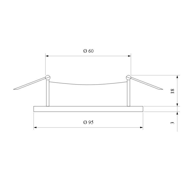 встраиваемый светильник elektrostandard dorma 25001/01 4690389178214