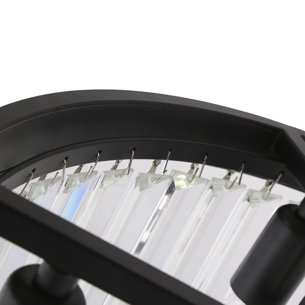 люстра odeon 6 kr0387p-6 black/clear delight collection