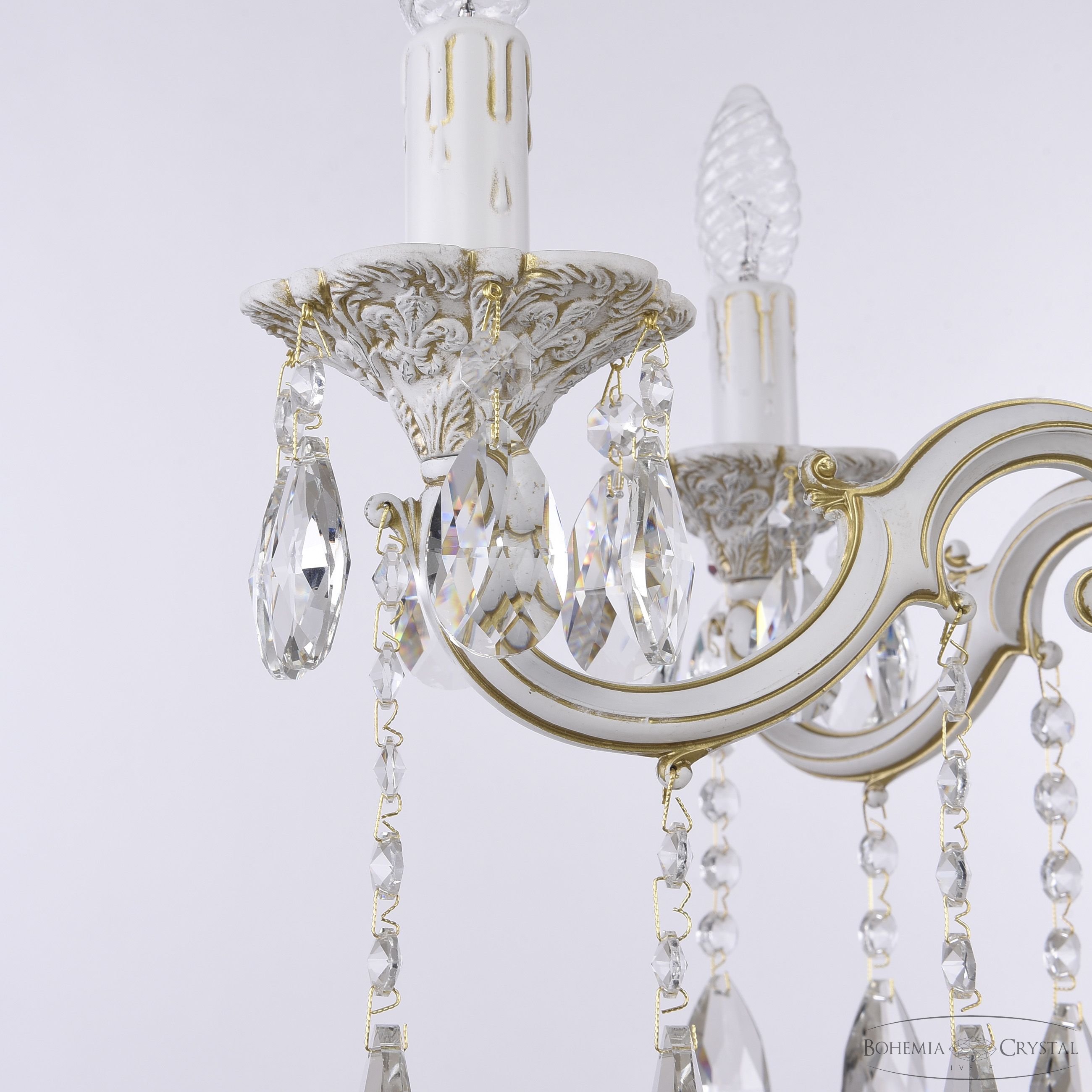 подвесная люстра bohemia ivele crystal al78101/6/175 a wmg