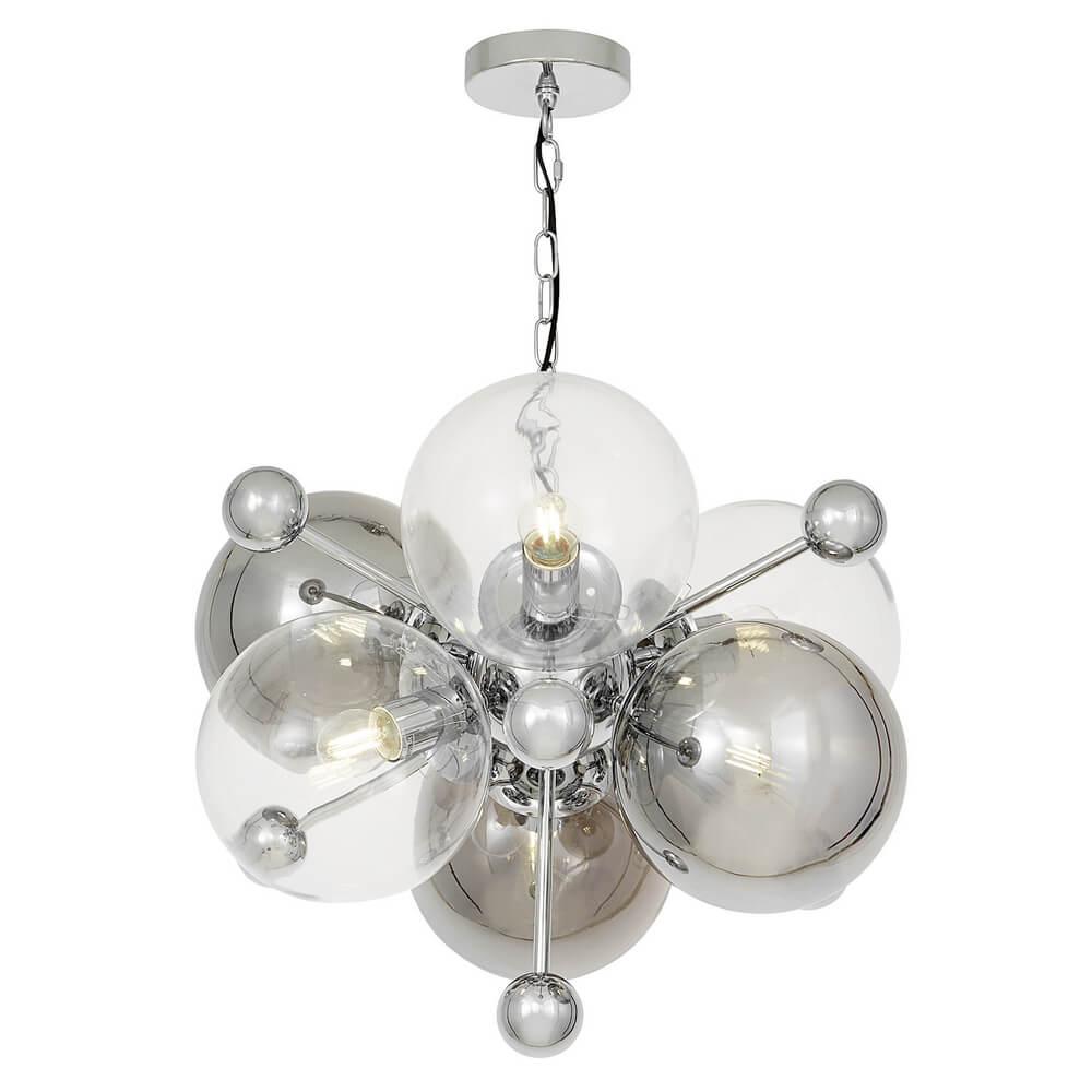 подвесная люстра lumina deco afrodis ldp 1138-6 chr