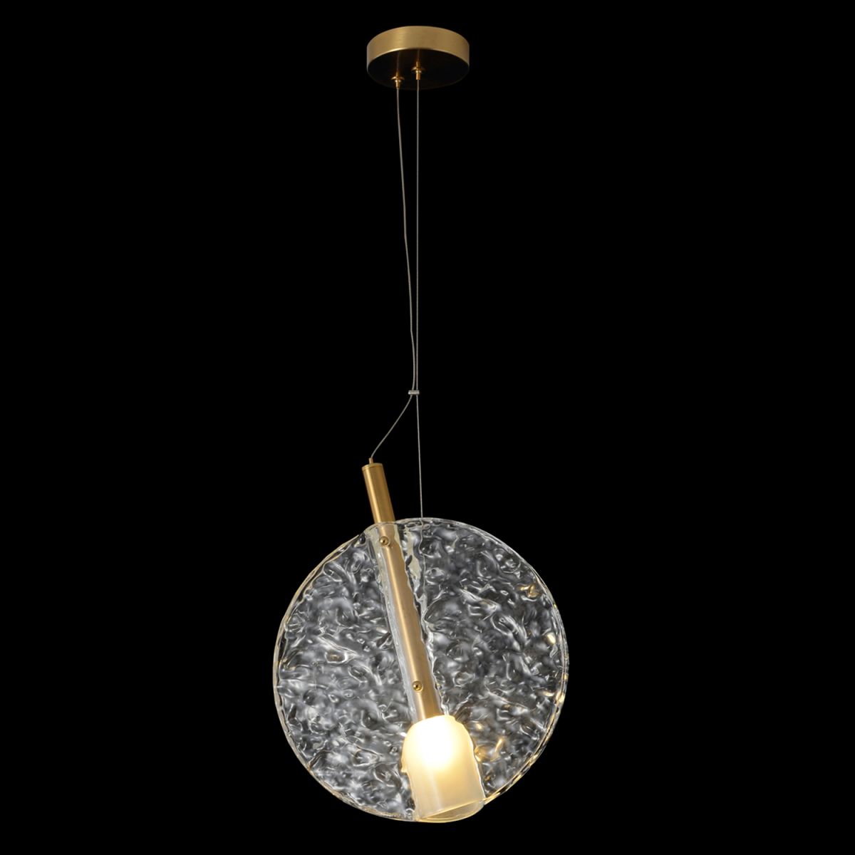 подвесной светильник crystal lux frozen sp1 brass