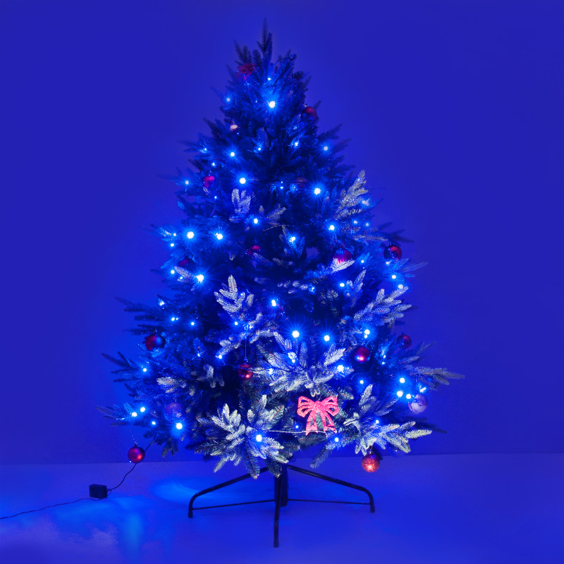 светодиодная нить eurosvet 400-001 голубой 5м ip20