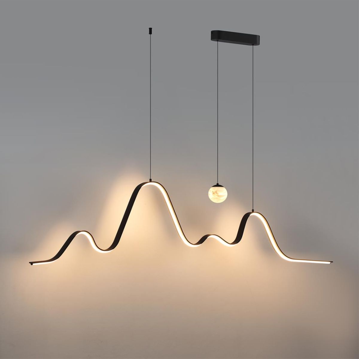 подвесной светильник odeon light hightech moonlight 7181/37l